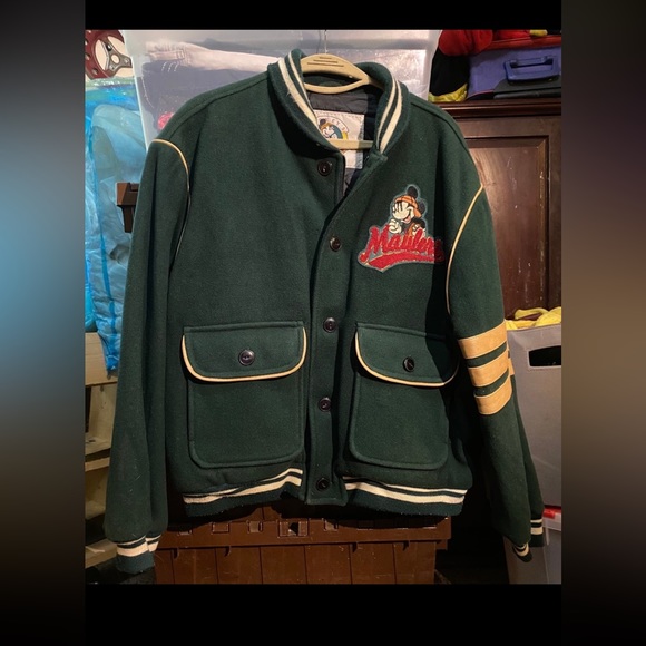 Vintage/Antique Mickey Mouse Letterman Jacket - Picture 2 of 6